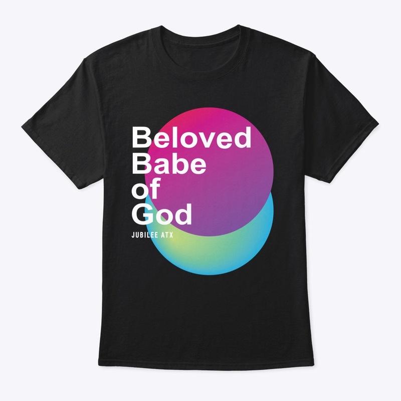 Beloved Babe of God Purple Gradient